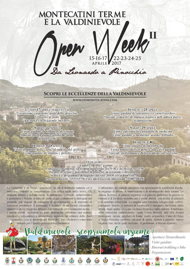 Open Week in Valleriana